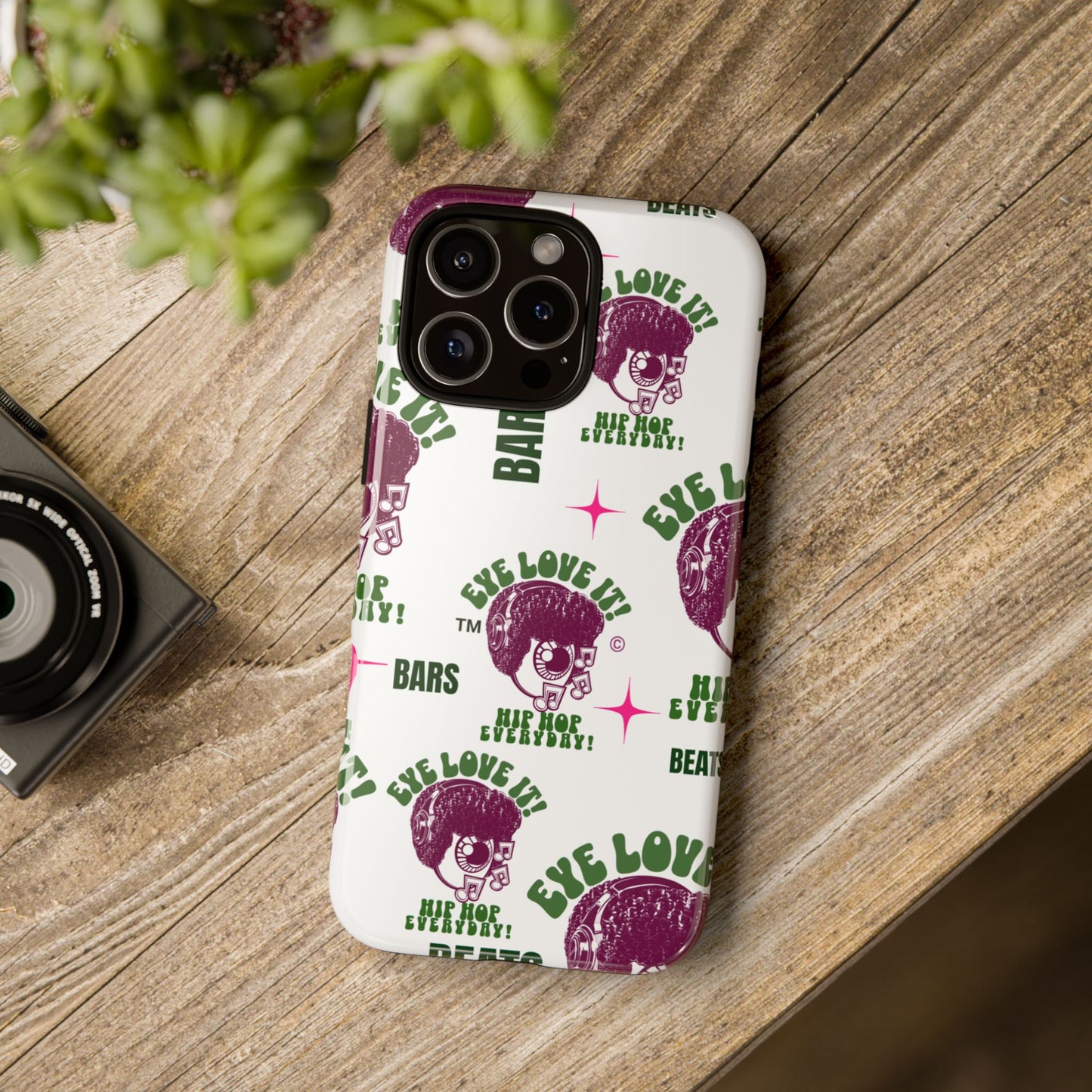 Beats and Bars Daily All Over Phone Case