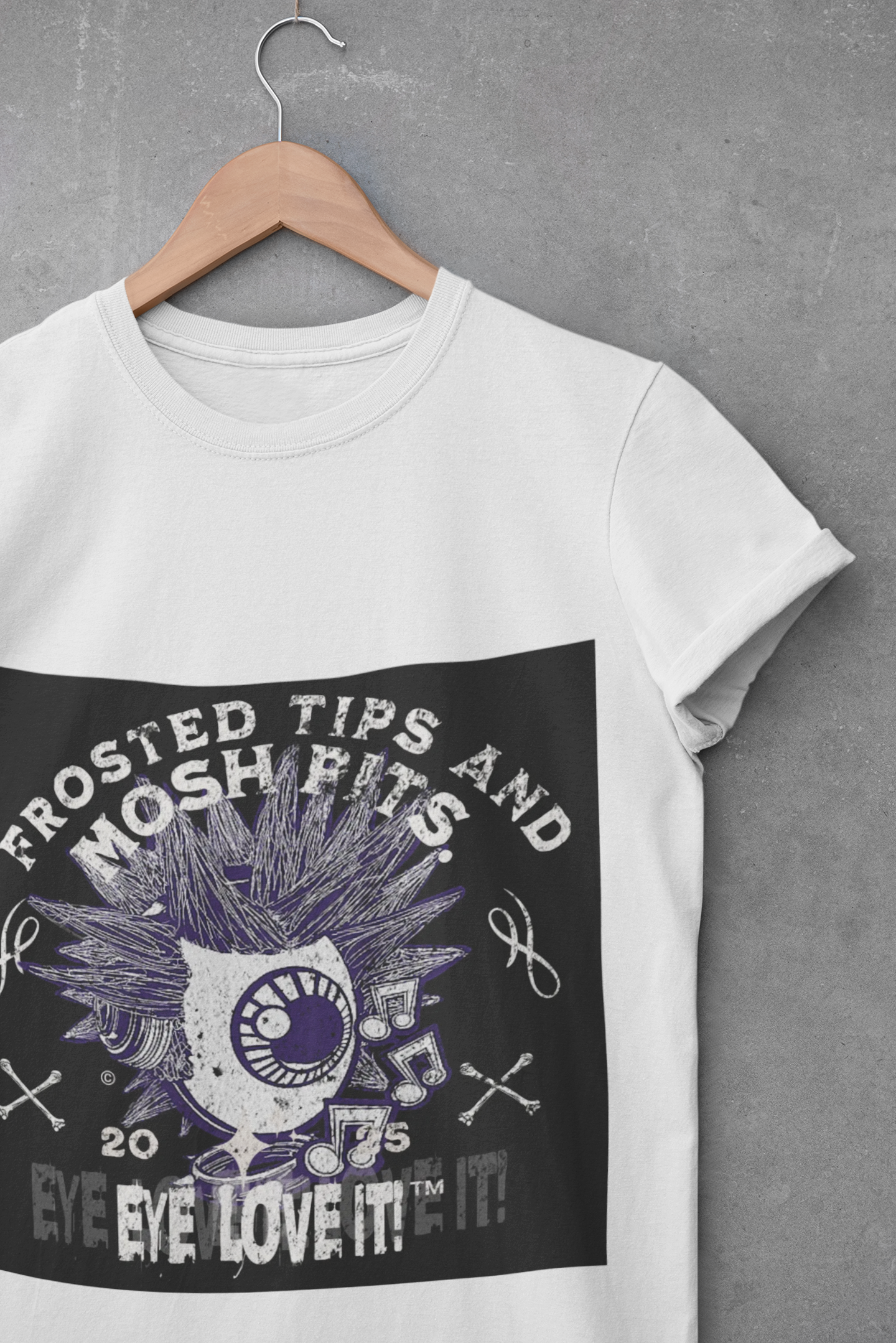 Frosted Tips and Mosh Pits Unisex Tee