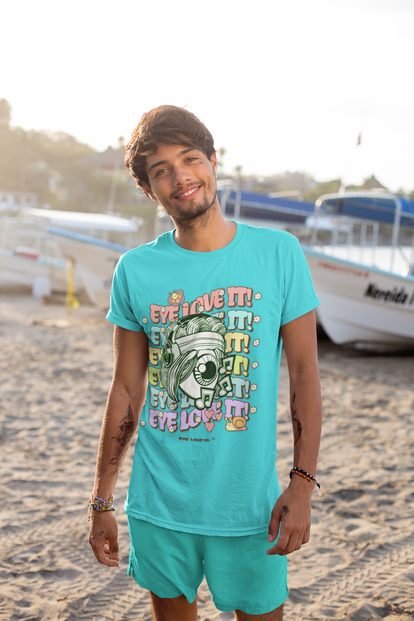 Summer is Wavy Unisex Cotton Crew Tee