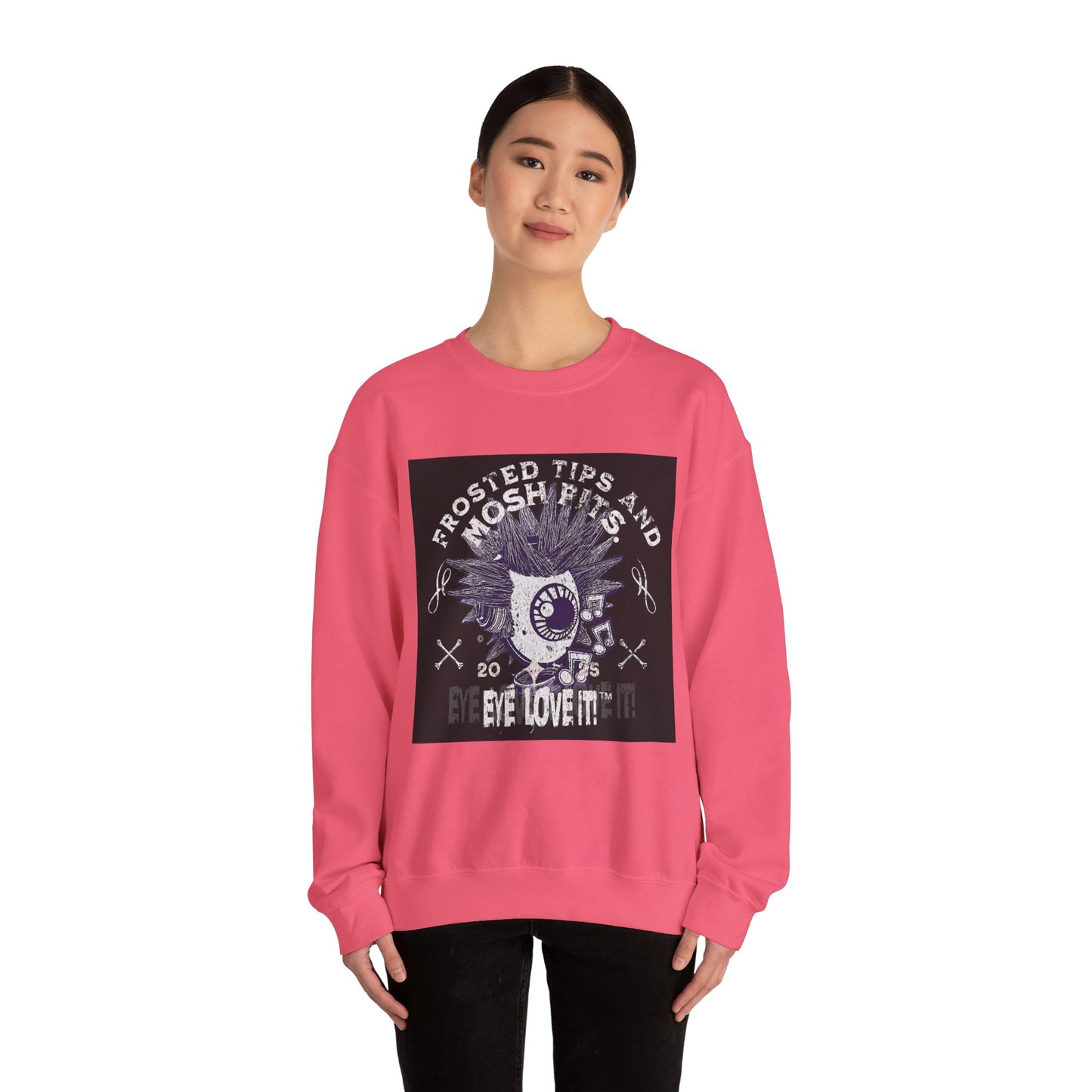 Frosted Tips and Mosh Pits Unisex Sweatshirt