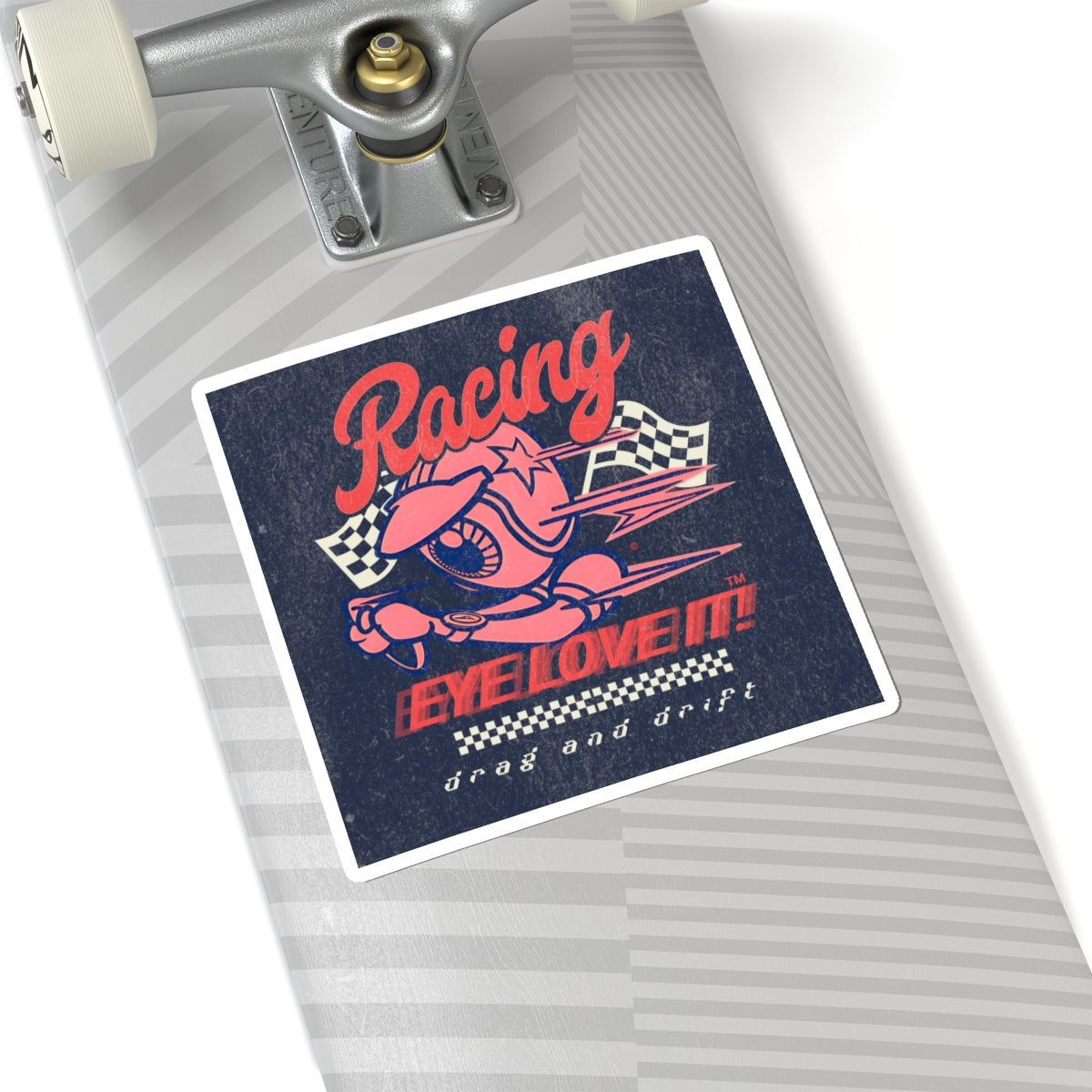 Drag and Drift! Kiss-Cut Sticker