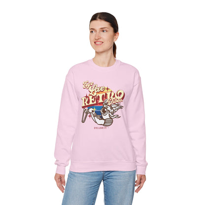 Vibes  Retro Unisex Chopper Sweatshirt