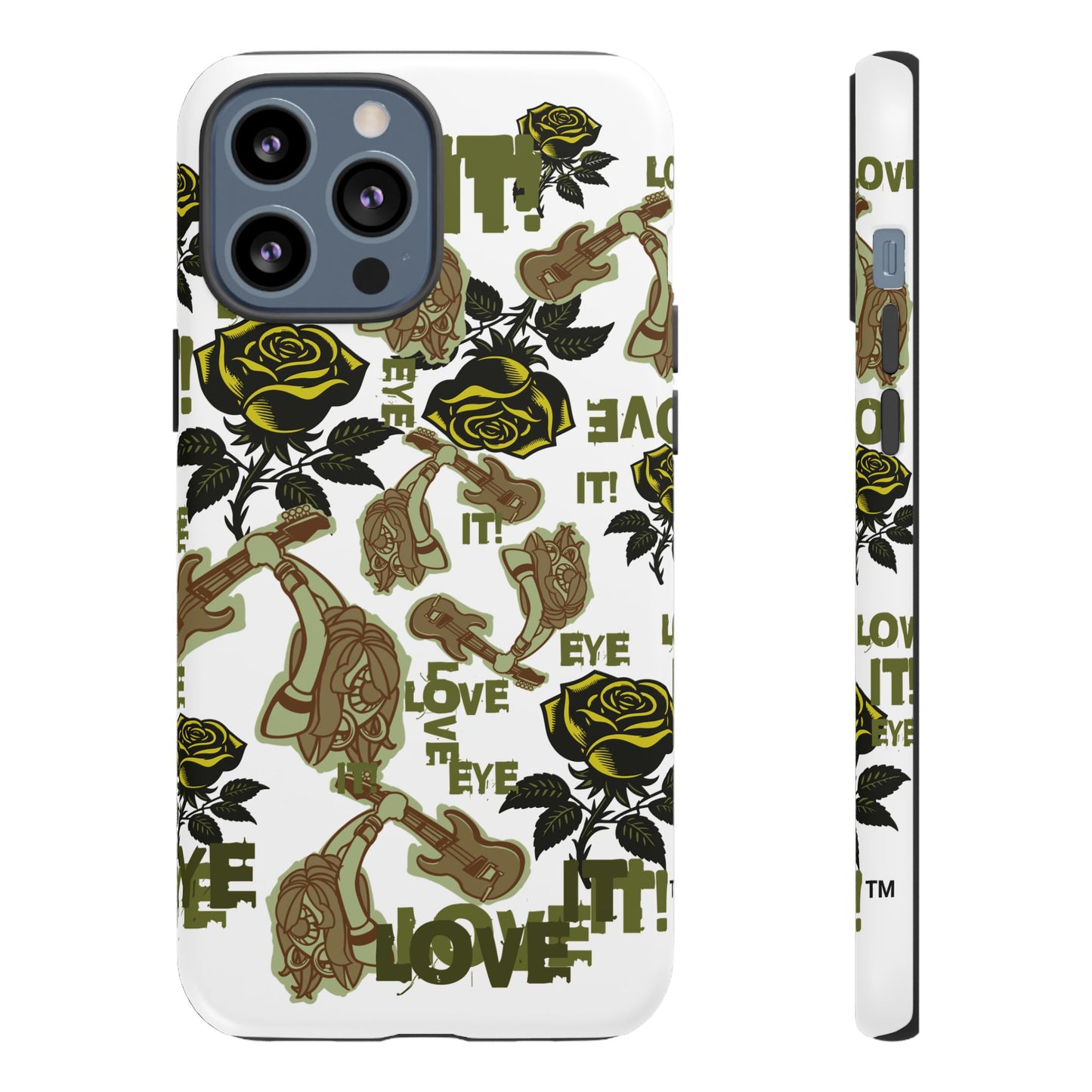 Eye Love It! All Over/Smashing It Phone Case
