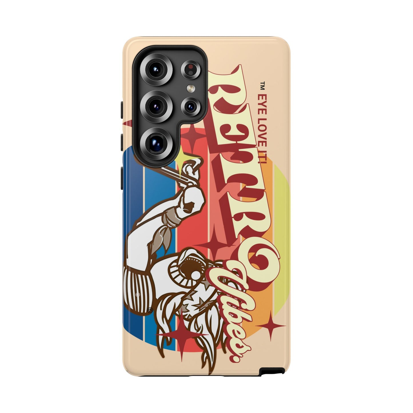Vibes Retro Chopper  Phone Case