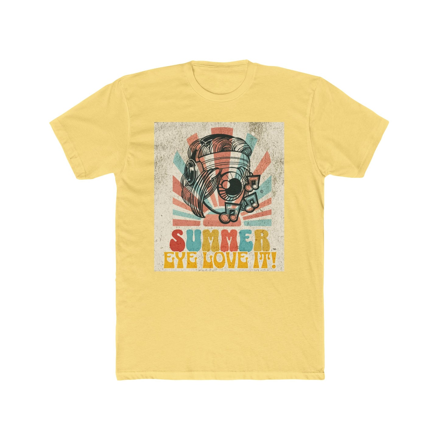 Eye Love It! Summertime Unisex  Cotton  Tee