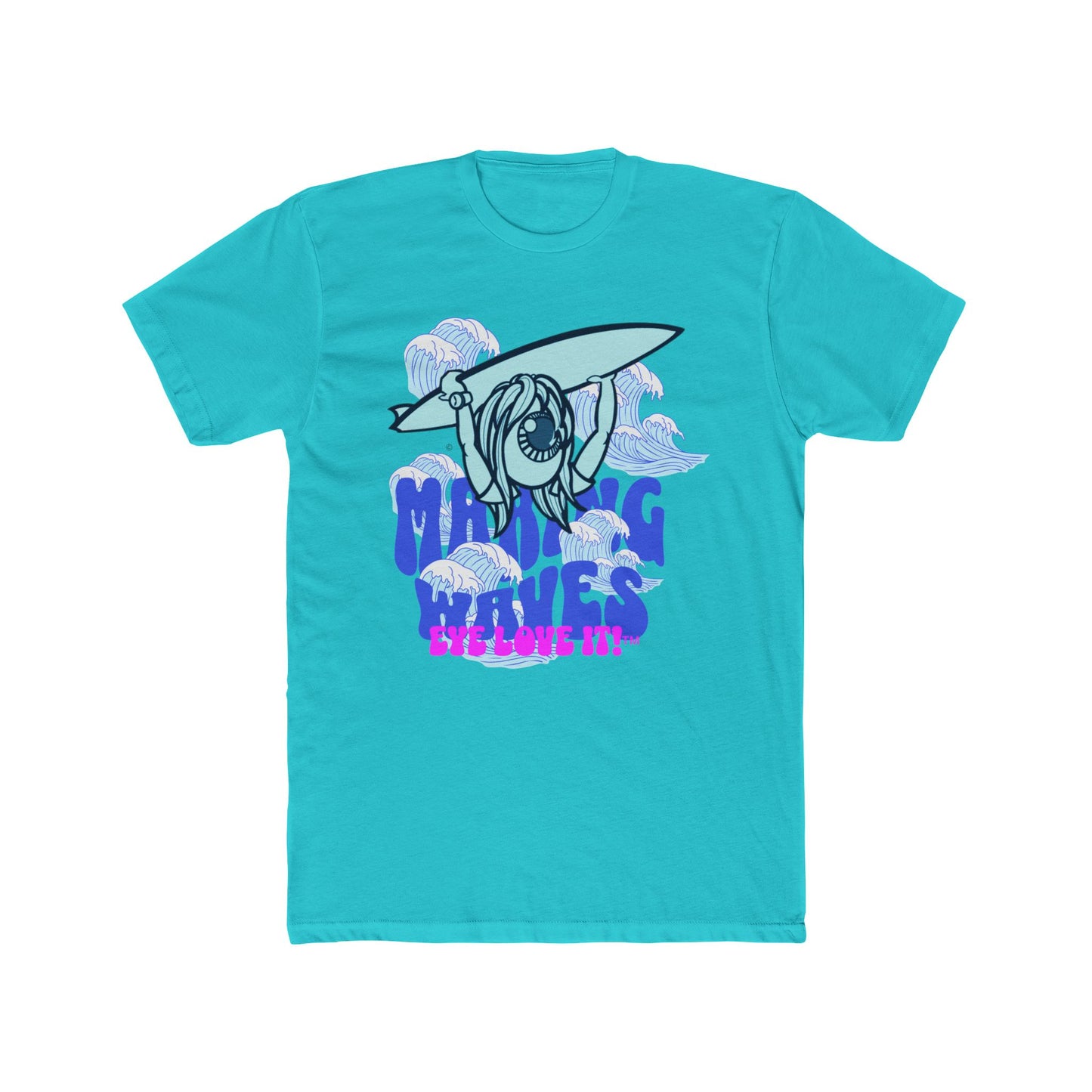 EYE LOVE IT! Making Waves Unisex Cotton Tee