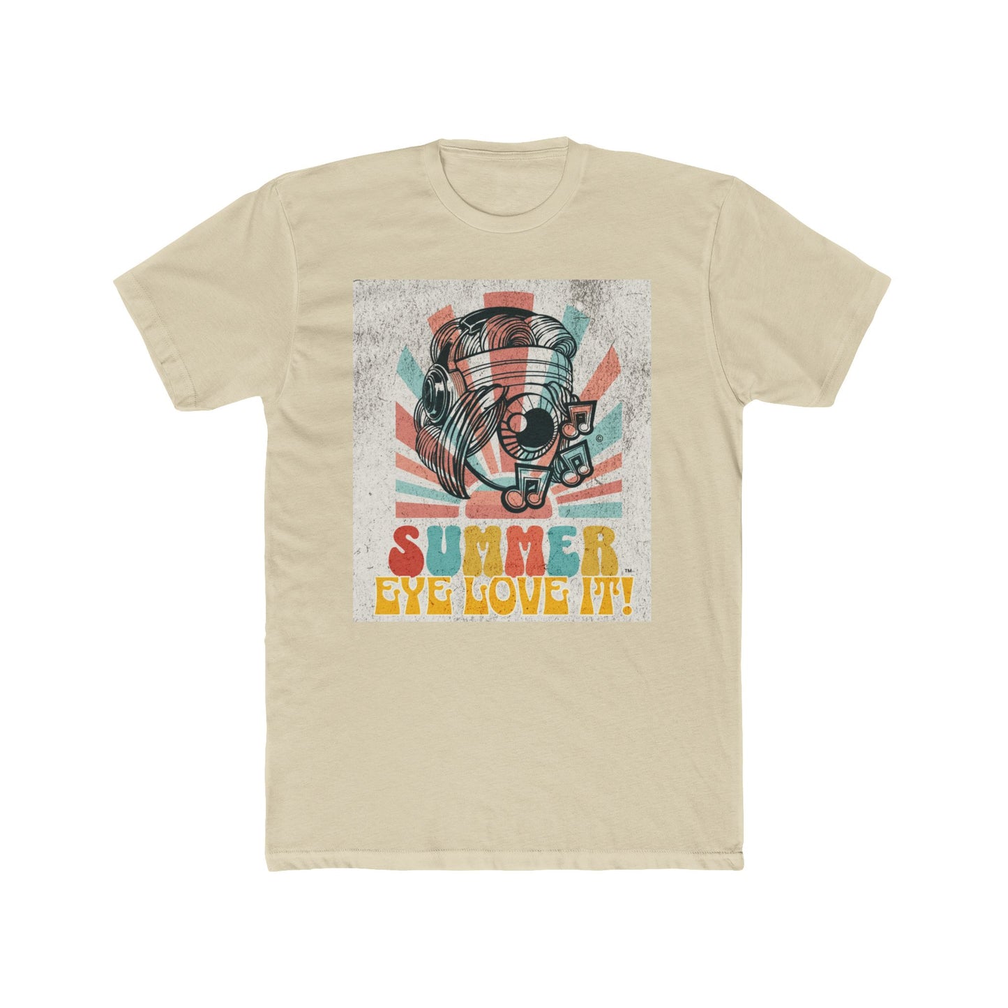 Eye Love It! Summertime Unisex  Cotton  Tee