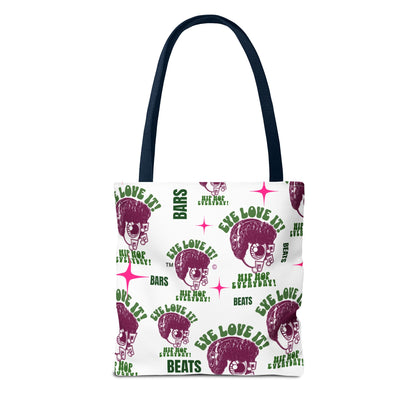 Beats and Bars Daily All Over Tote