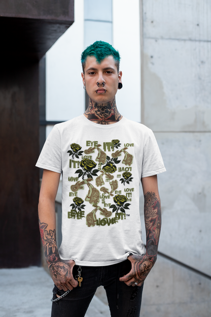 Eye Love It! All Over/Smashing It Unisex Cotton Tee