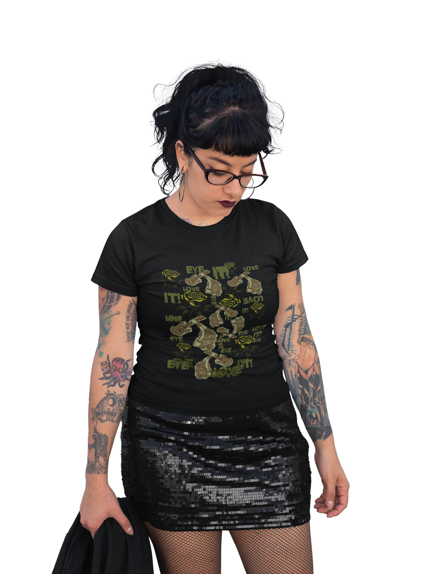 Eye Love It! All Over/Smashing It Unisex Cotton Tee