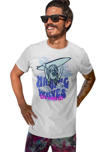 EYE LOVE IT! Making Waves Unisex Cotton Tee