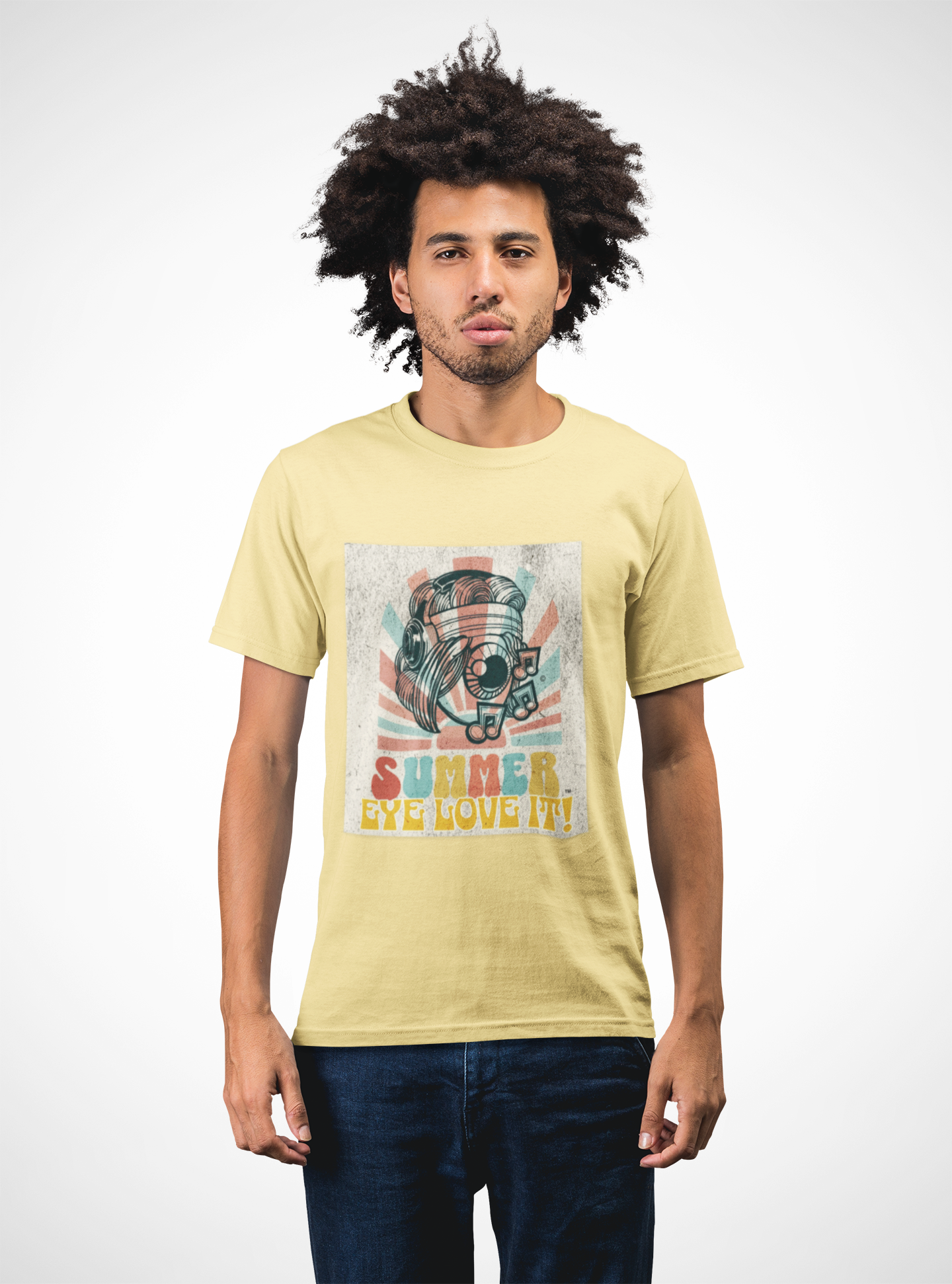 Eye Love It! Summertime Unisex  Cotton  Tee