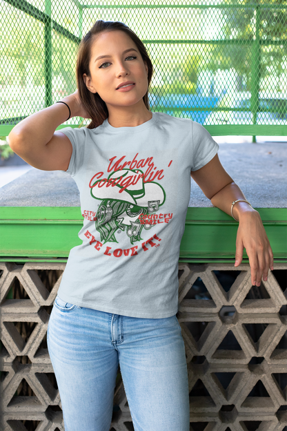 Urban Cowgirlin' Unisex Cotton  Tee