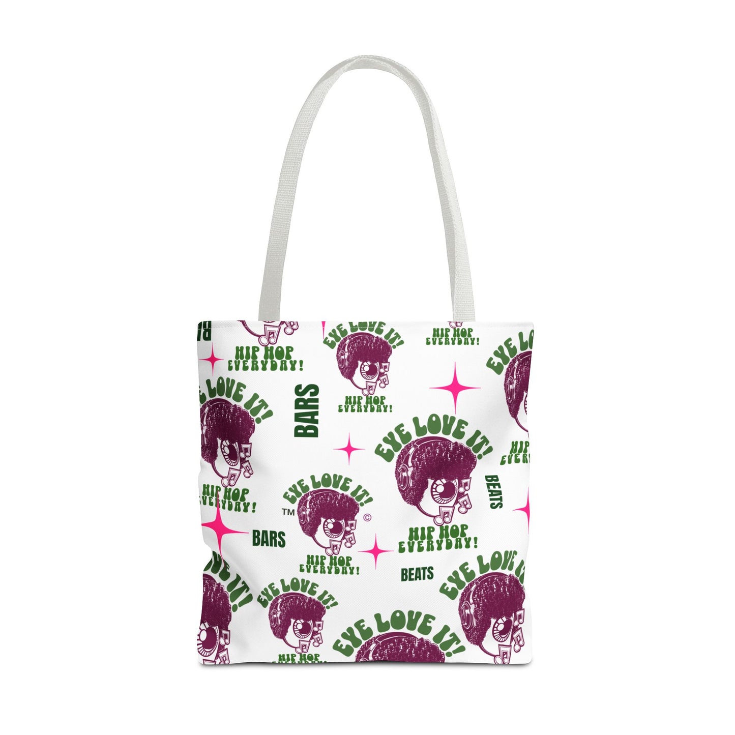 Beats and Bars Daily All Over Tote