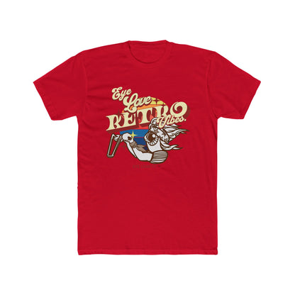 Vibes Retro Chopper Unisex Cotton Tee