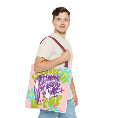 K-Pop on Top Tote Bag