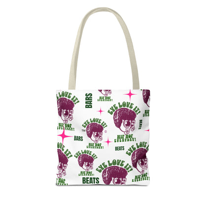 Beats and Bars Daily All Over Tote