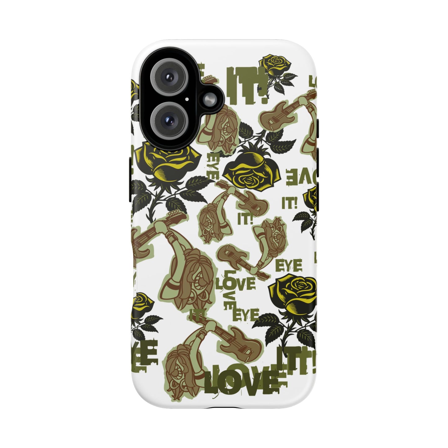 Eye Love It! All Over/Smashing It Phone Case
