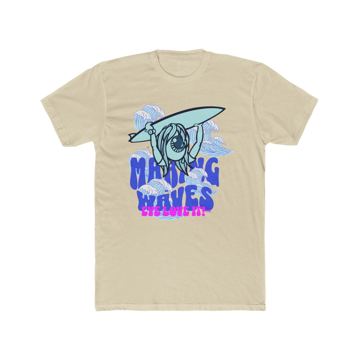 EYE LOVE IT! Making Waves Unisex Cotton Tee