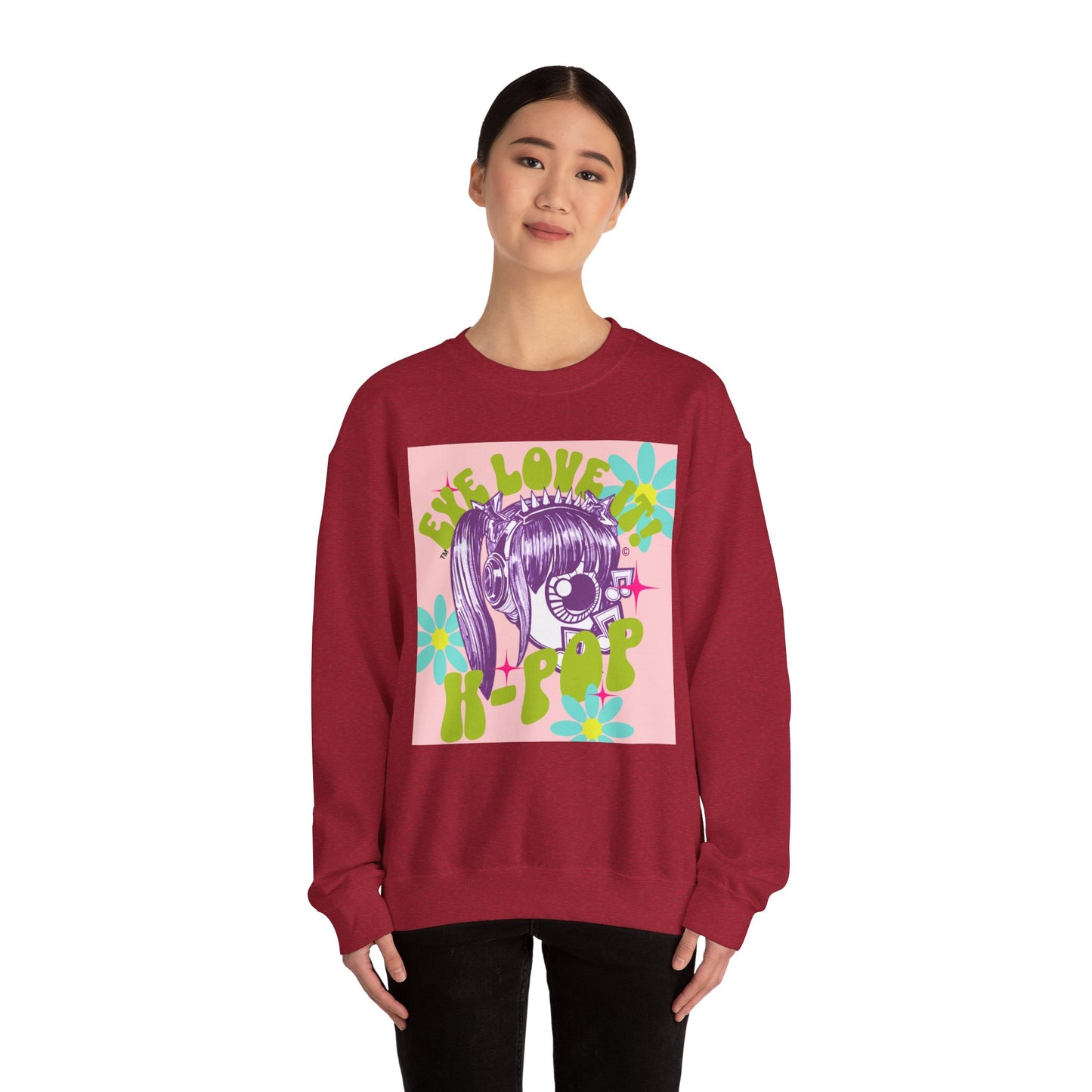K-Pop on Top Unisex Trendsetting Sweatshirt