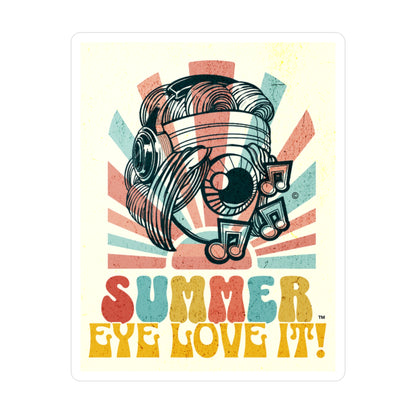 EYE LOVE IT ! Summer Kiss-Cut Vinyl Decal