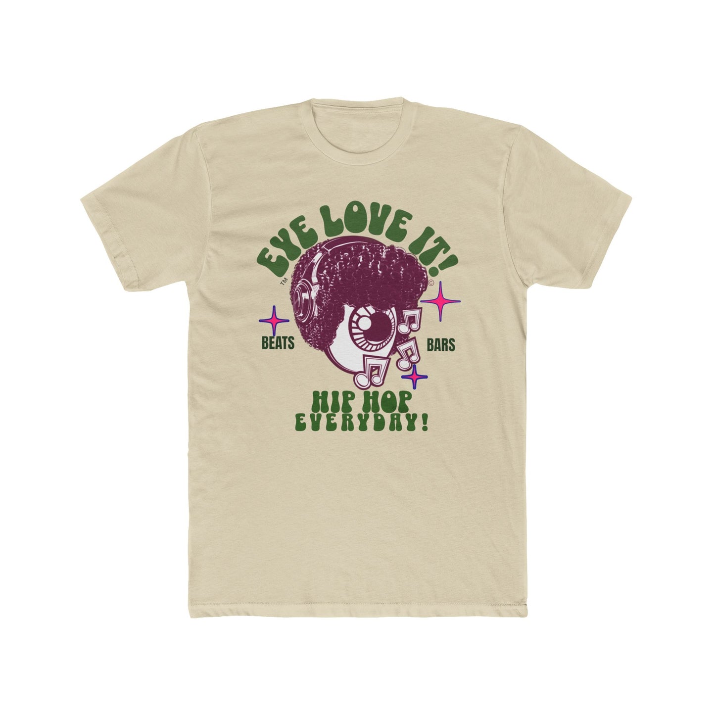 Beats and Bars Daily  Unisex Cotton Tee