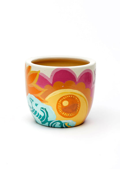 Hand-Created Planter Artpiece