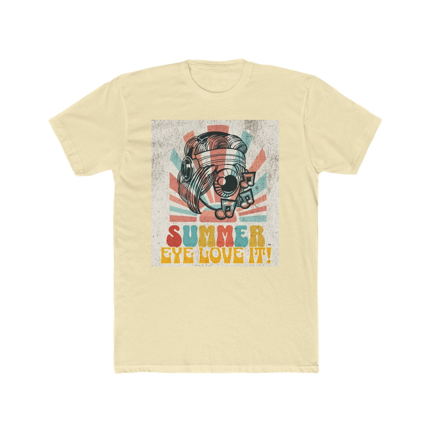 Eye Love It! Summertime Unisex  Cotton  Tee