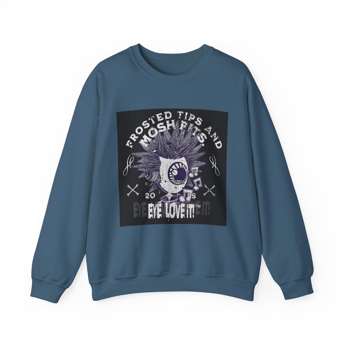 Frosted Tips and Mosh Pits  Unisex Sweatshirt