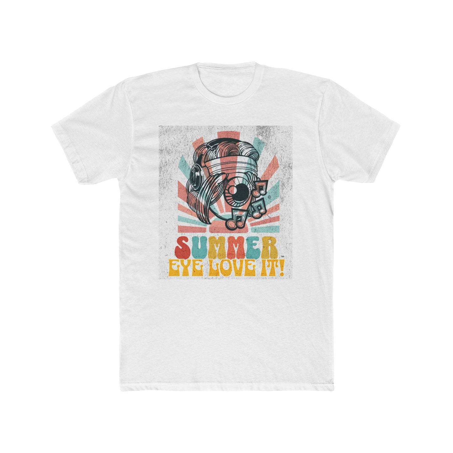 Eye Love It! Summertime Unisex  Cotton  Tee
