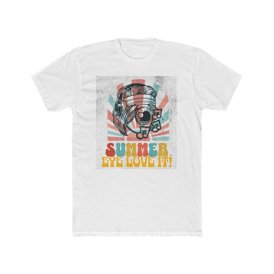Eye Love It! Summertime Unisex  Cotton  Tee