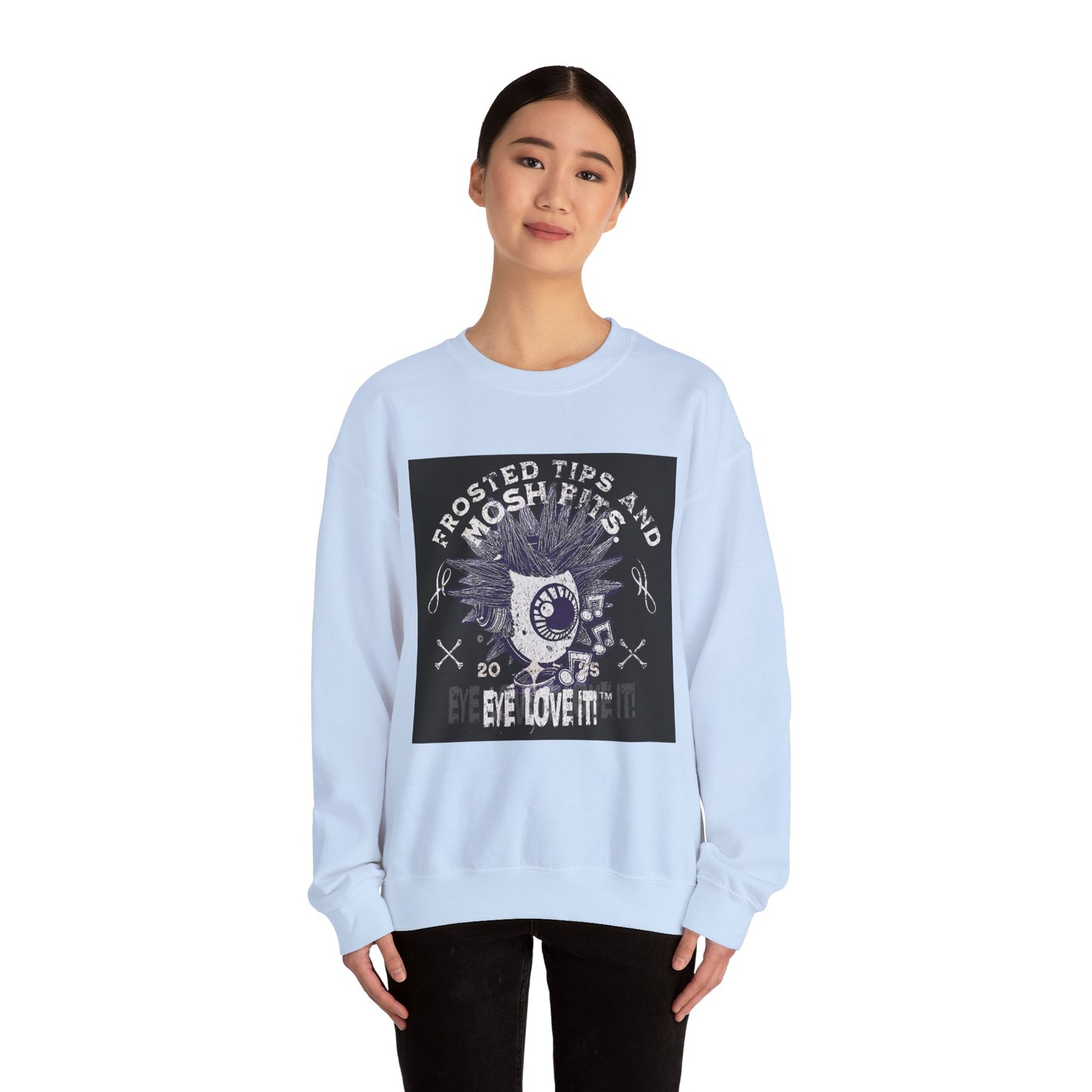 Frosted Tips and Mosh Pits  Unisex Sweatshirt