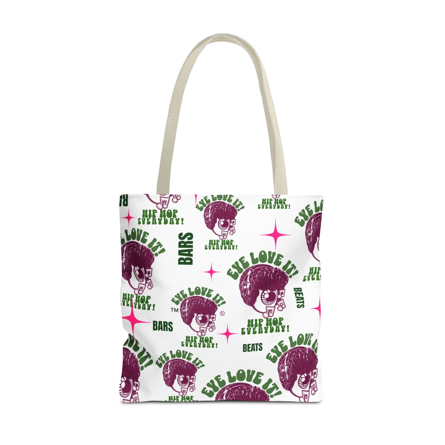 Beats and Bars Daily All Over Tote