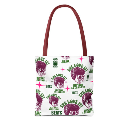 Beats and Bars Daily All Over Tote