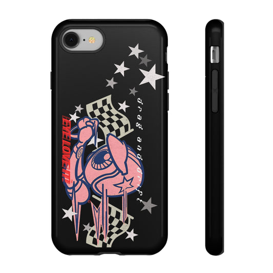 Drag and Drift Eye Love It! Phone Case.
