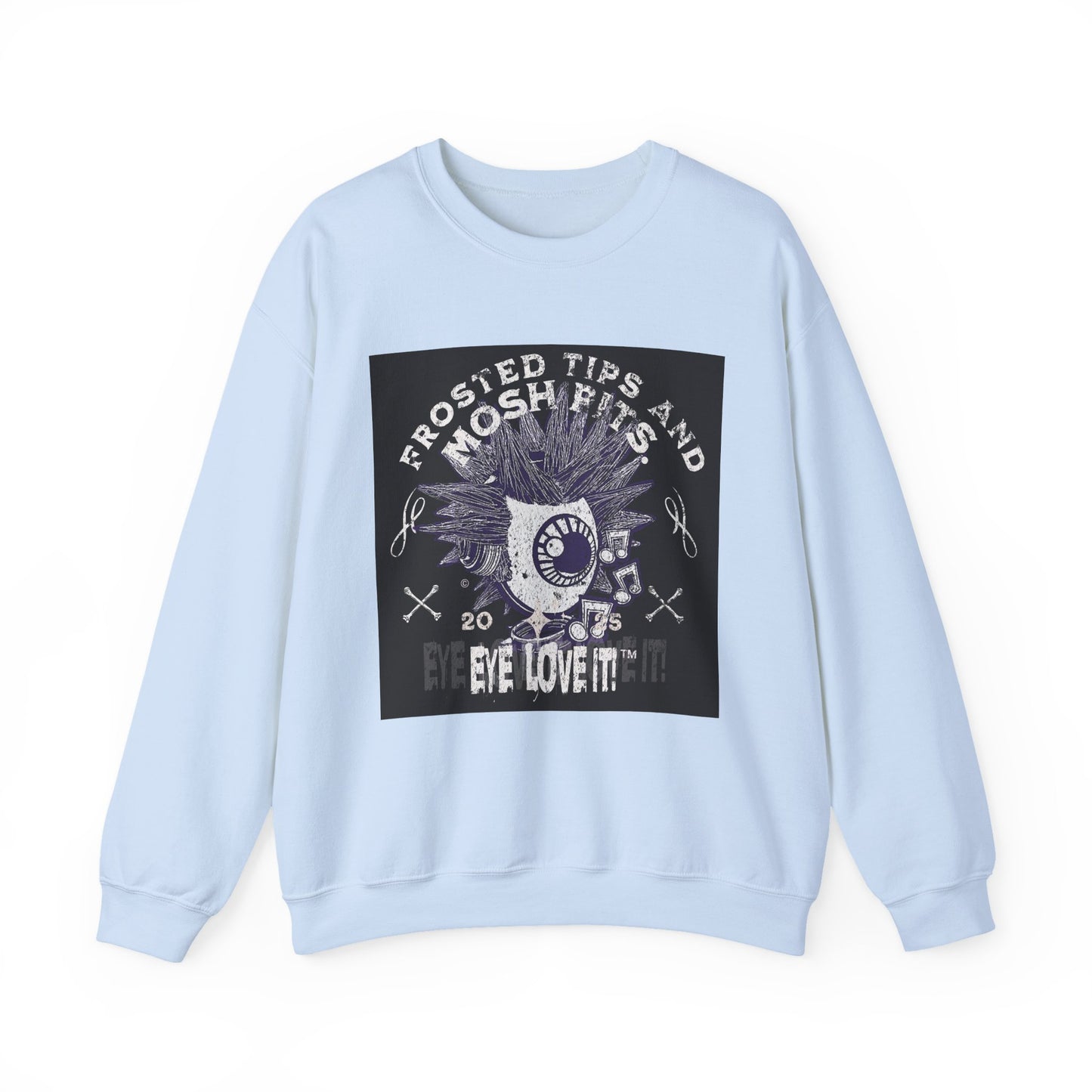 Frosted Tips and Mosh Pits  Unisex Sweatshirt