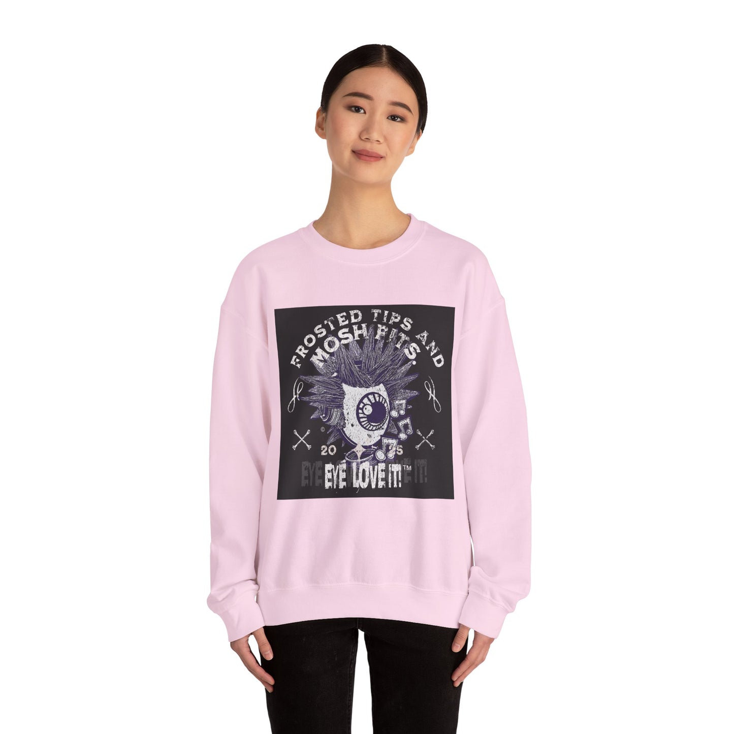 Frosted Tips and Mosh Pits  Unisex Sweatshirt