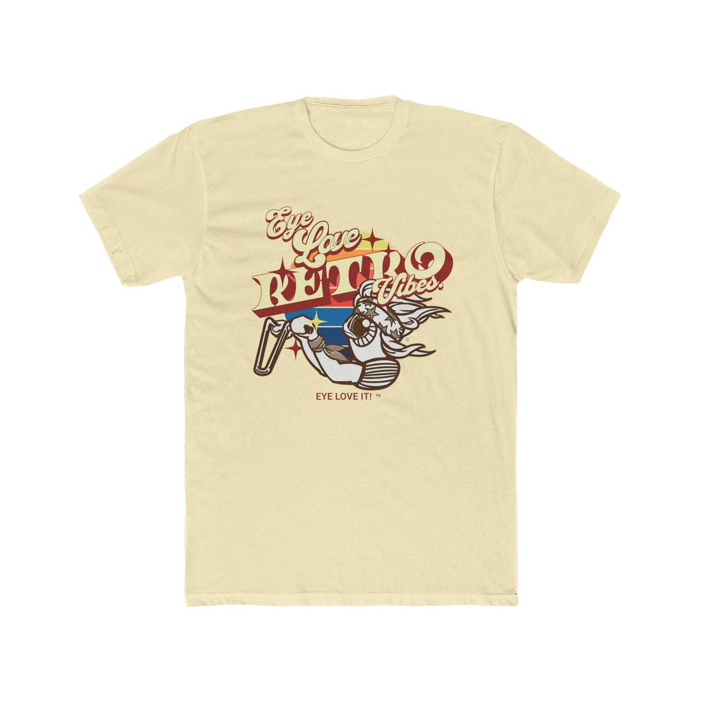 Vibes Retro Chopper Unisex Cotton Tee