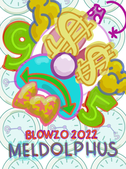 Blowzo Signed Poster
