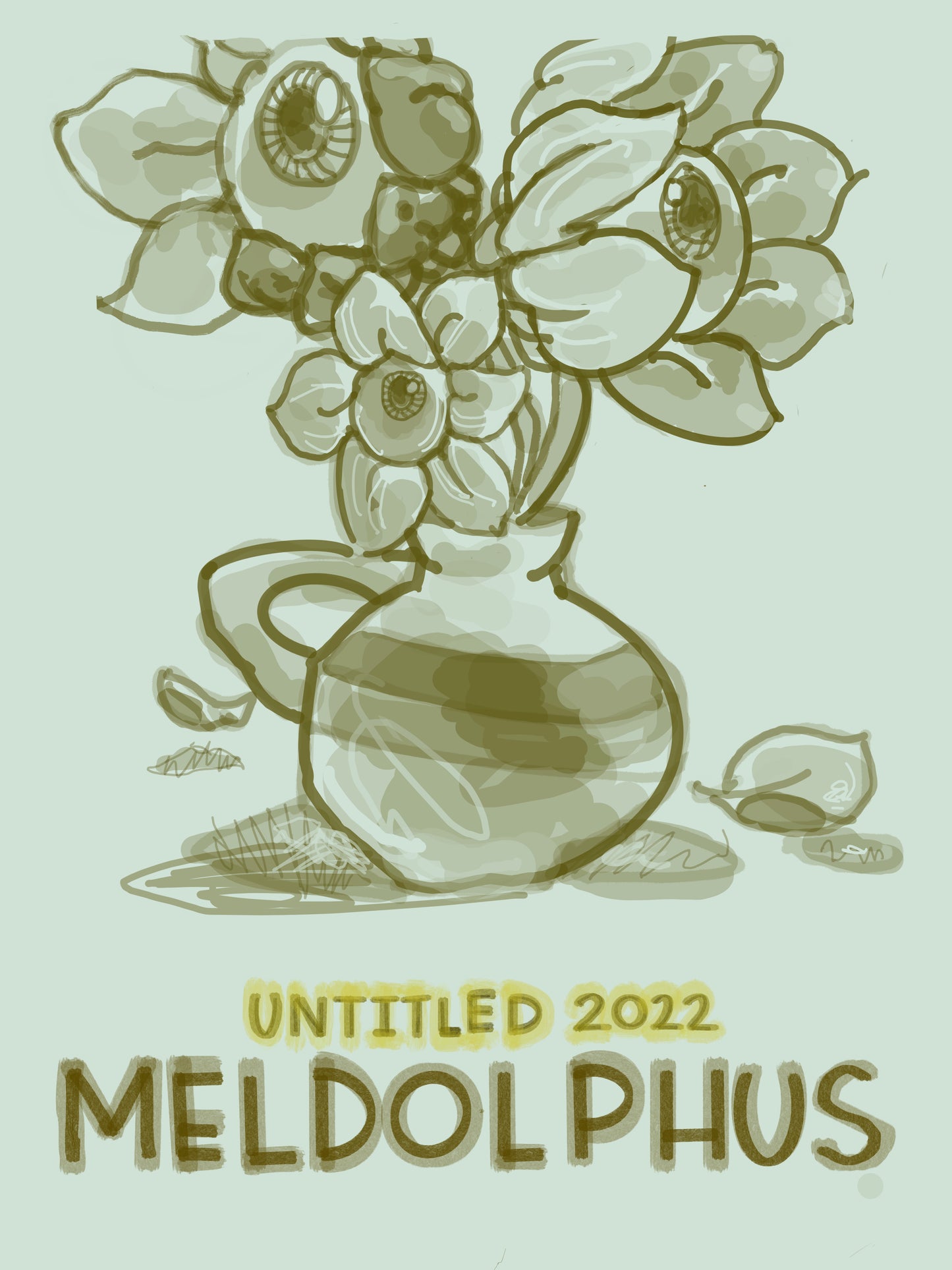 Untitled Signed Poster